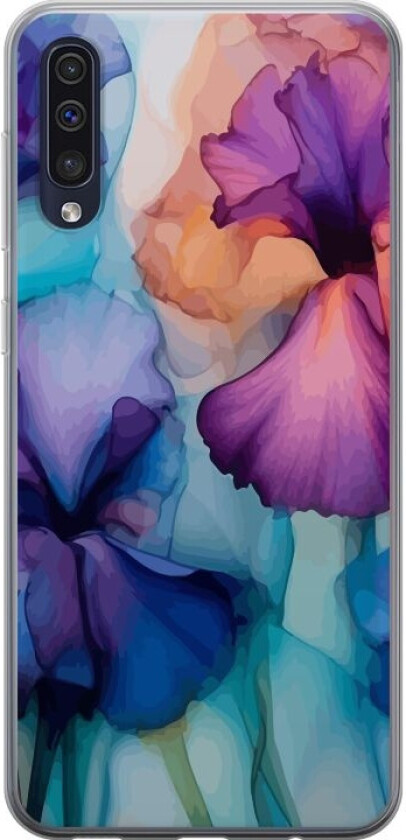 Mobildeksel til Samsung Galaxy A50 med Magiske blomster motiv