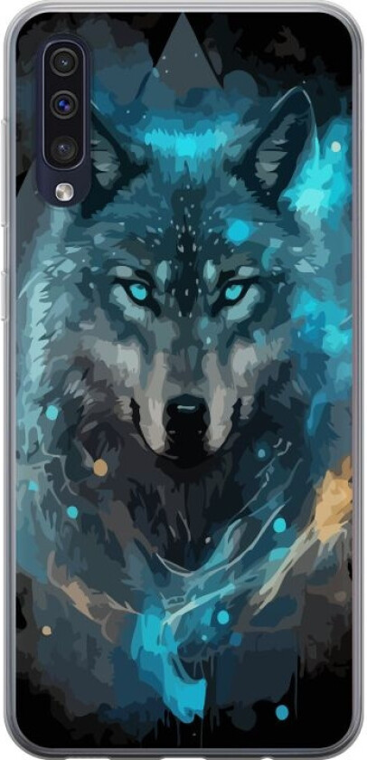 Mobildeksel til Samsung Galaxy A50 med Ulve motiv