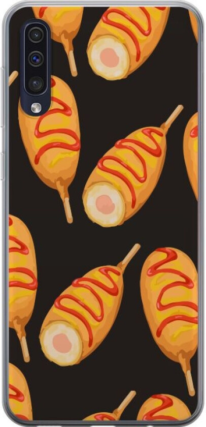 Mobildeksel til Samsung Galaxy A50 med Kyllinglår motiv