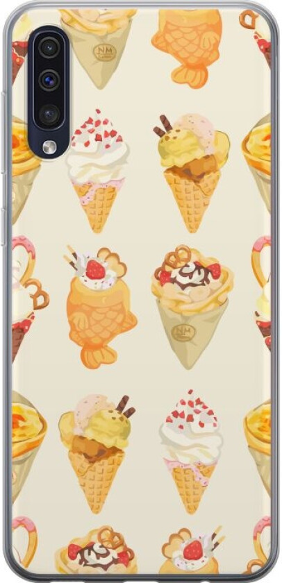 Mobildeksel til Samsung Galaxy A50 med Glassig motiv