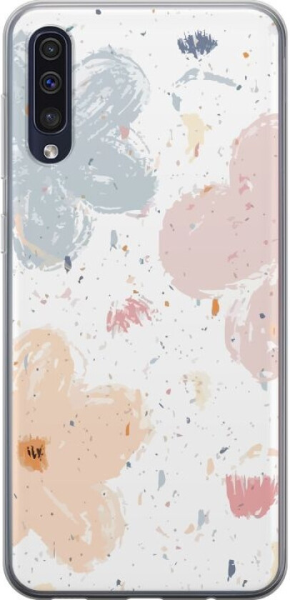 Mobildeksel til Samsung Galaxy A50 med Blomster motiv