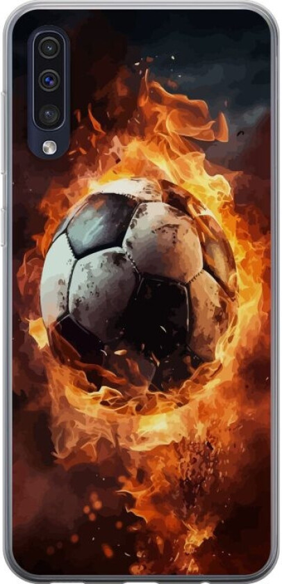 Mobildeksel til Samsung Galaxy A50 med Fotball motiv