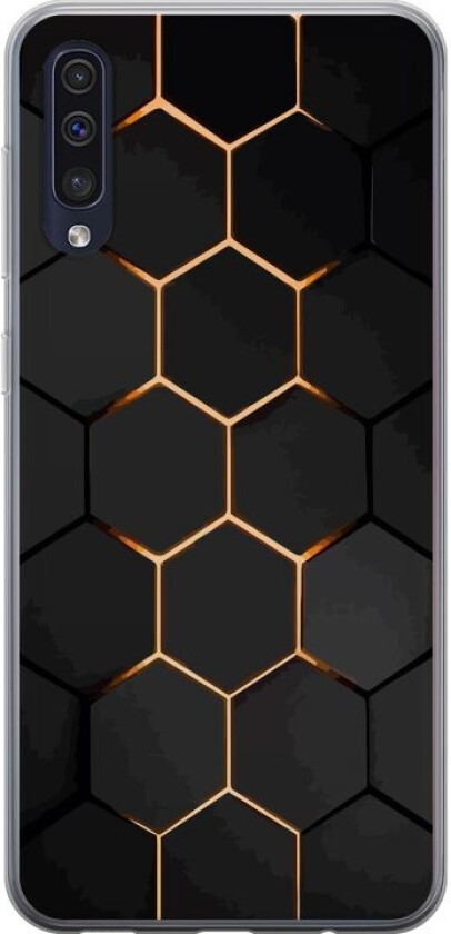 Mobildeksel til Samsung Galaxy A50 med Luksuriøst Mønster motiv