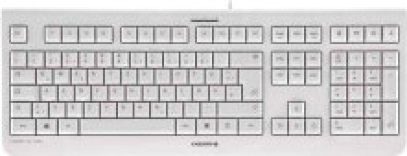 KC 1000 - Tastatur - QWERTY - USA - lysegrå