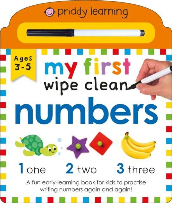 My First Wipe Clean Numbers av Priddy Books, Roger Priddy