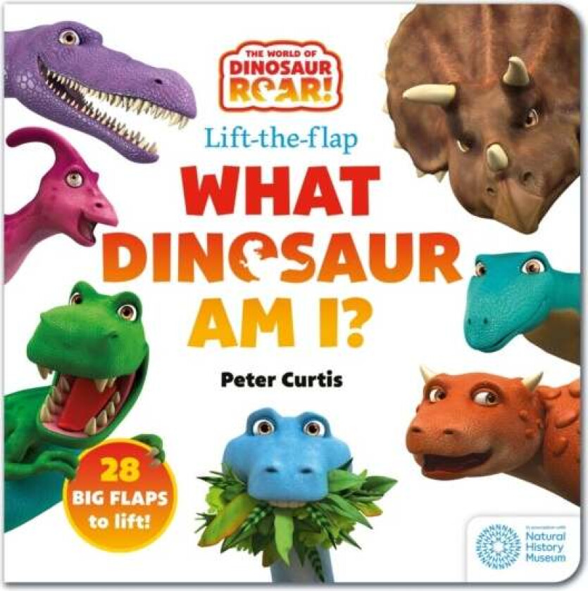The World of Dinosaur Roar!: What Dinosaur Am I? av Peter Curtis