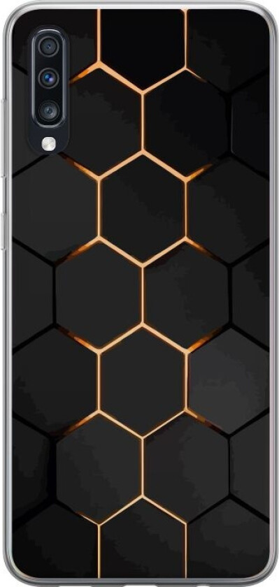 Mobildeksel til Samsung Galaxy A70 med Luksuriøst Mønster motiv