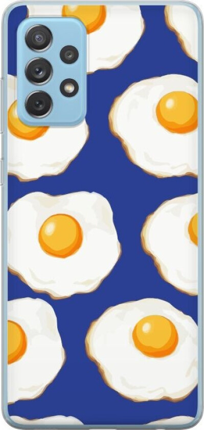 Mobildeksel til Samsung Galaxy A72 5G med Stekte egg motiv
