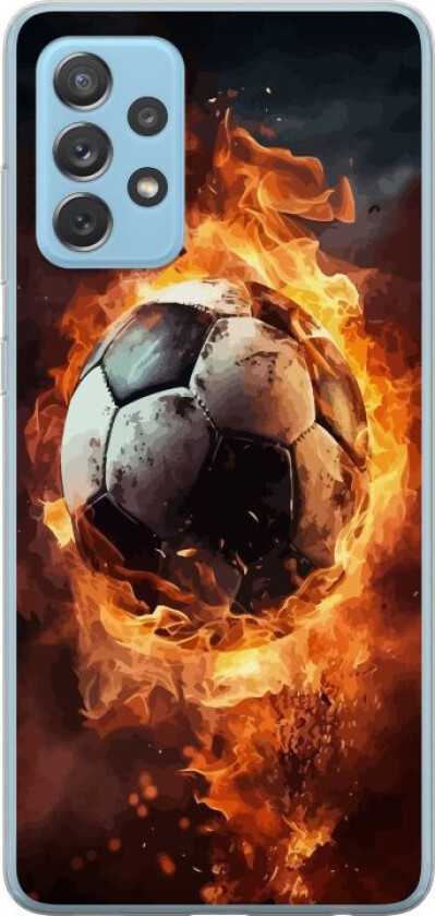 Mobildeksel til Samsung Galaxy A72 5G med Fotball motiv