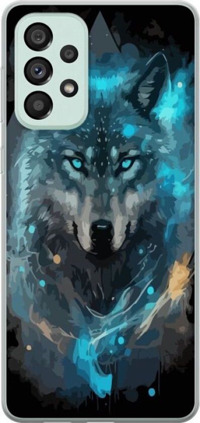 Mobildeksel til Samsung Galaxy A73 5G med Ulve motiv