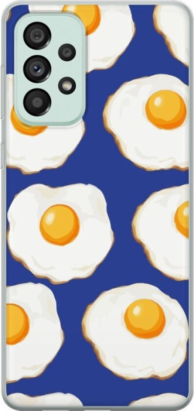 Mobildeksel til Samsung Galaxy A73 5G med Stekte egg motiv