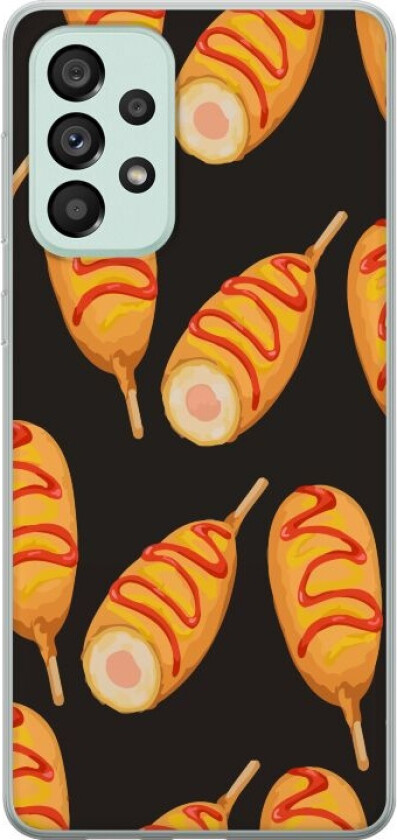 Mobildeksel til Samsung Galaxy A73 5G med Kyllinglår motiv