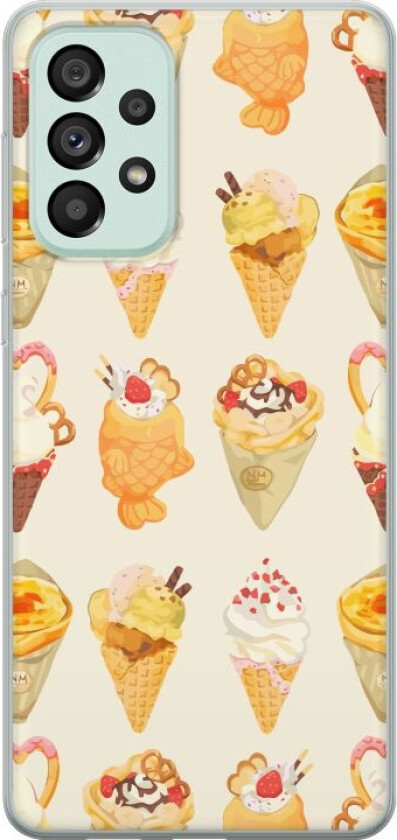 Mobildeksel til Samsung Galaxy A73 5G med Glassig motiv