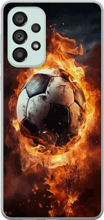 Mobildeksel til Samsung Galaxy A73 5G med Fotball motiv