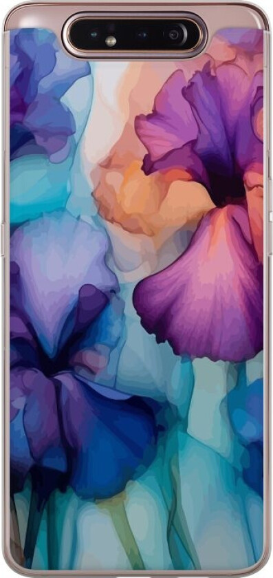 Mobildeksel til Samsung Galaxy A80 med Magiske blomster motiv