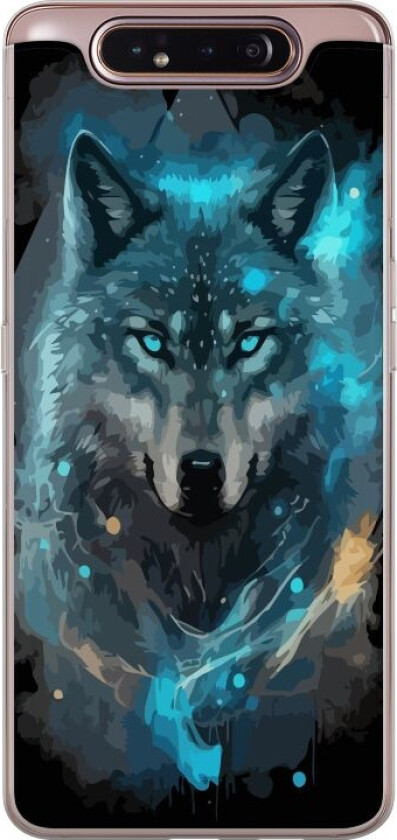 Mobildeksel til Samsung Galaxy A80 med Ulve motiv