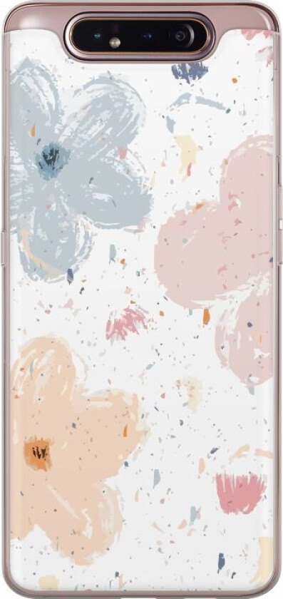 Mobildeksel til Samsung Galaxy A80 med Blomster motiv
