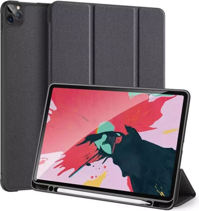 iPad Pro 11" (2022 / 2021 / 2020 / 2018) Deksel - DUX DUCIS DOMO Series Quality Deksel - Svart