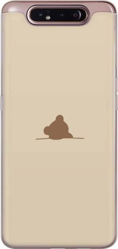 Mobildeksel til Samsung Galaxy A80 med Nalle motiv