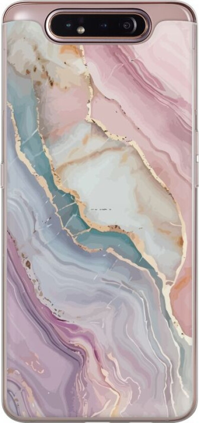 Mobildeksel til Samsung Galaxy A80 med Marmor motiv