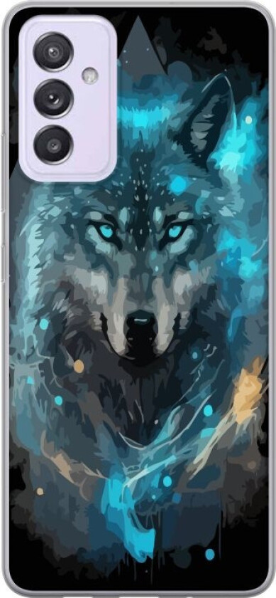 Mobildeksel til Samsung Galaxy A82 5G med Ulve motiv