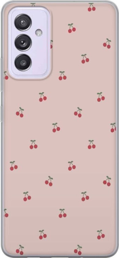 Mobildeksel til Samsung Galaxy A82 5G med Kirsebær motiv