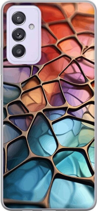 Mobildeksel til Samsung Galaxy A82 5G med Metalliskt mønster motiv
