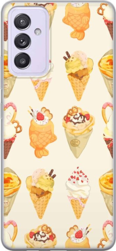 Mobildeksel til Samsung Galaxy A82 5G med Glassig motiv