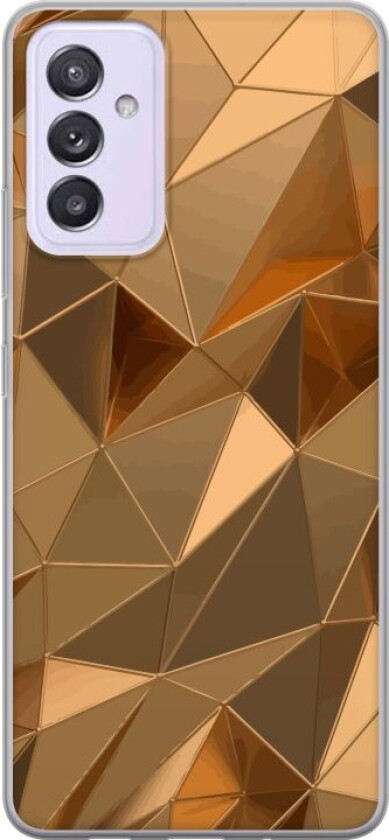 Mobildeksel til Samsung Galaxy A82 5G med 3D Gull motiv