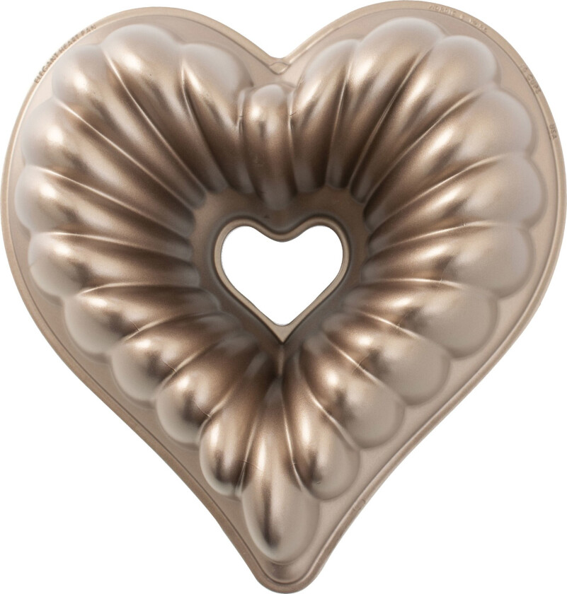 Elegant Heart Bundt kakeform 2,4 L