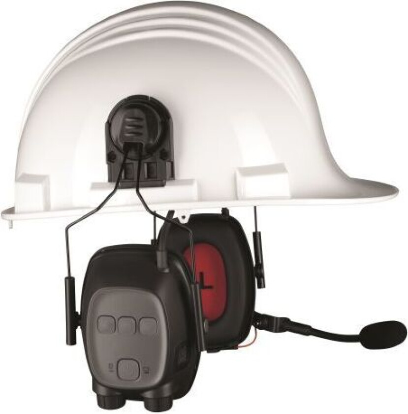 Howard Leight Sync Impact Hørselvern med hjelmfeste, Bluetooth og lytting