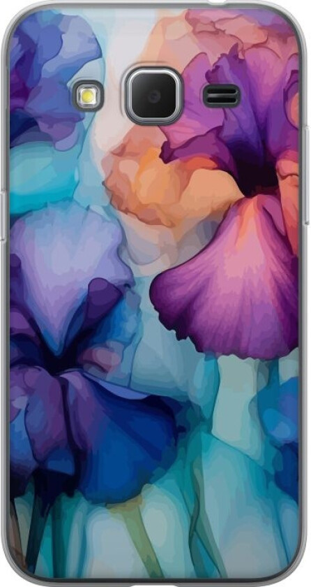 Mobildeksel til Samsung Galaxy Core Prime med Magiske blomster motiv