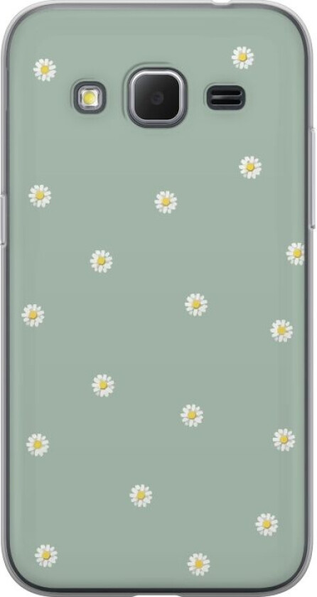 Mobildeksel til Samsung Galaxy Core Prime med Prestekrage motiv