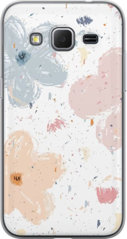 Mobildeksel til Samsung Galaxy Core Prime med Blomster motiv