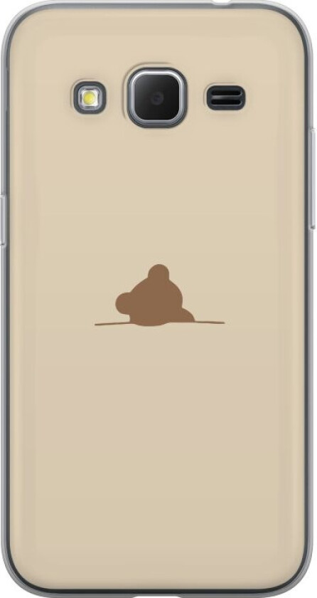 Mobildeksel til Samsung Galaxy Core Prime med Nalle motiv