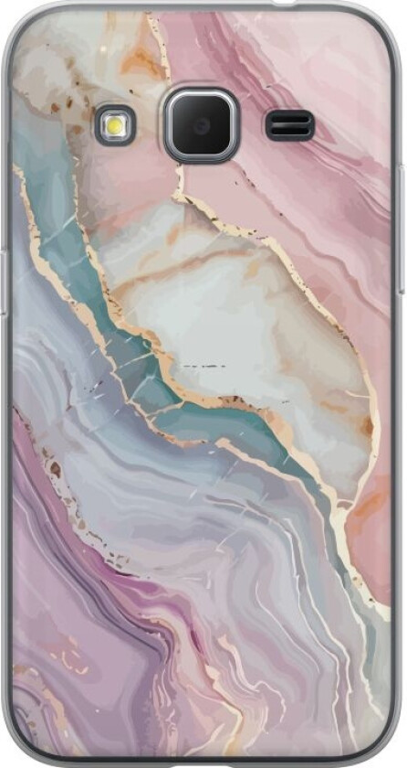 Mobildeksel til Samsung Galaxy Core Prime med Marmor motiv
