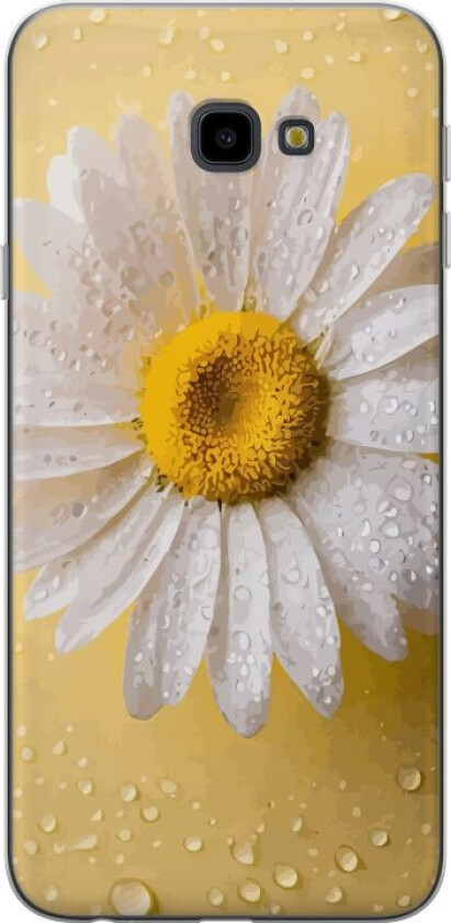 Mobildeksel til Samsung Galaxy J4+ med Porselensblomst motiv