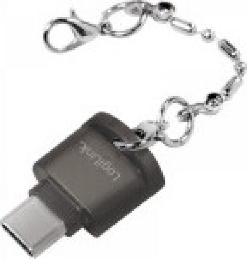 Logilink USB-C til microSD-kortleser som nøkkelring