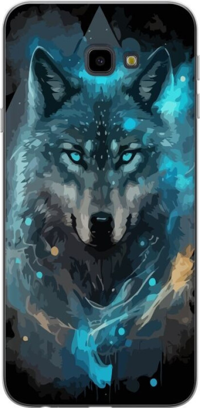 Mobildeksel til Samsung Galaxy J4+ med Ulve motiv
