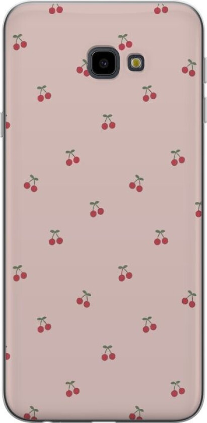 Mobildeksel til Samsung Galaxy J4+ med Kirsebær motiv