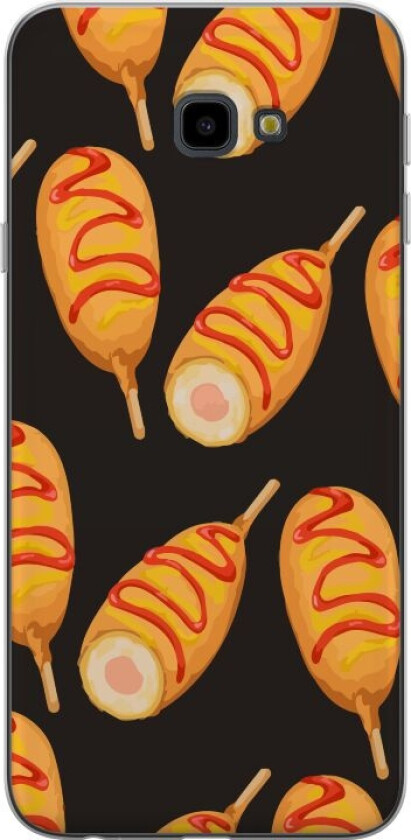 Mobildeksel til Samsung Galaxy J4+ med Kyllinglår motiv