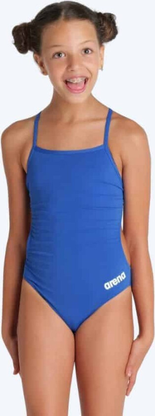 badedrakt til jenter - Team Challenge Solid - Blå