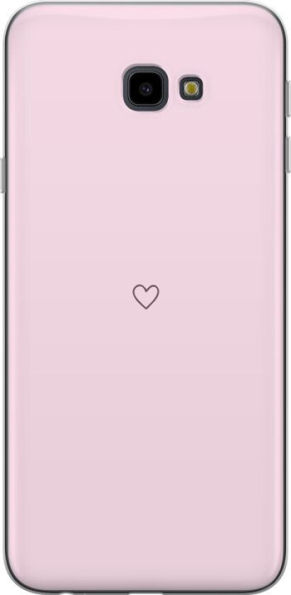 Mobildeksel til Samsung Galaxy J4+ med Hjerte motiv