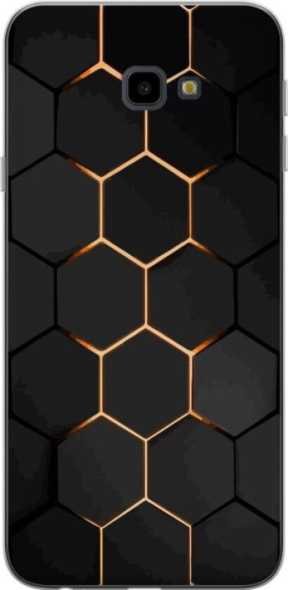 Mobildeksel til Samsung Galaxy J4+ med Luksuriøst Mønster motiv