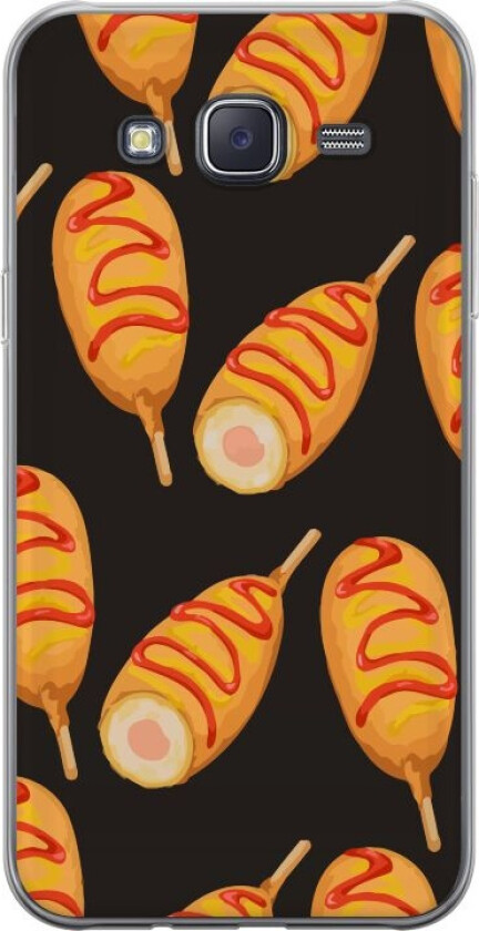 Mobildeksel til Samsung Galaxy J5 med Kyllinglår motiv