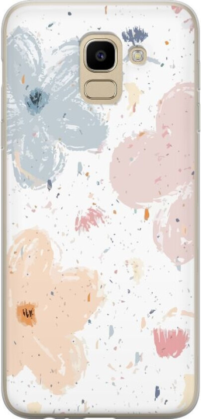 Mobildeksel til Samsung Galaxy J6 med Blomster motiv