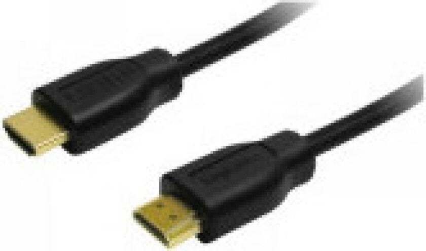 Logilink-kabel HDMI høyhastighets med Ethernet 1m