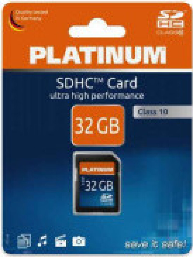 SDHC 32GB Platinum CL10 Blister