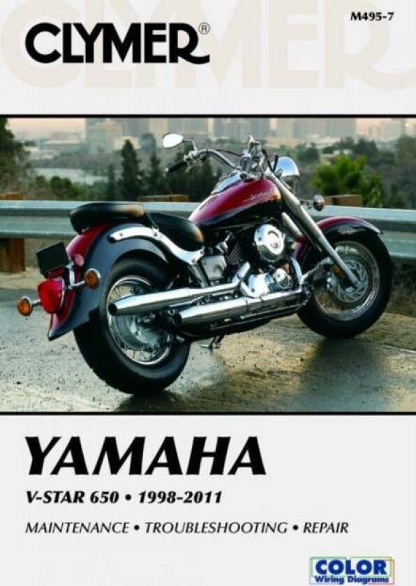 Yamaha V-Star 650 Manual Motorcycle (1998-2011) Service Repair Manual av Haynes Publishing