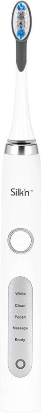 Silk''n SonicSmile, Voksen, Vibrerende tannbørste, Daglig stell, Massasje, Whitening, Polering, Hvit, 31000 bevegelser per minutt, 2 min